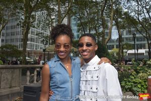 Ayana George and Myles Frost Photo