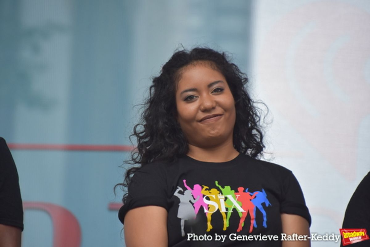 Nicole Young-mi Lambert at Photos: Broadway in Bryant Park Returns with the Casts of DEAR EVAN HANSEN, SIX, DIANA and More