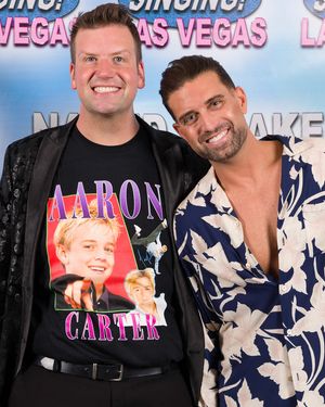 Tom D'Angora and Omar Sharif Jr. Photo