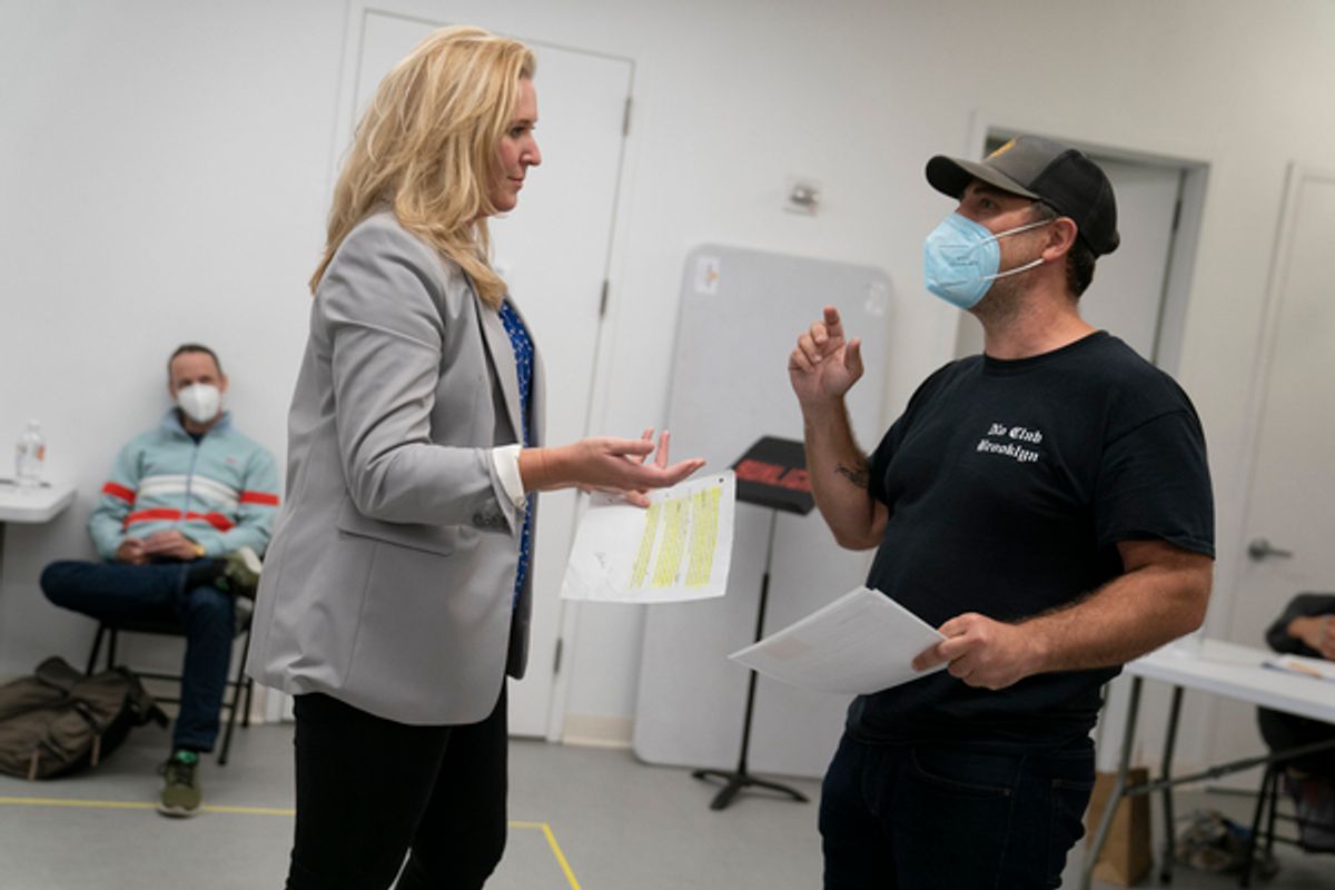 Cassie Beck and Oliver Butler at 