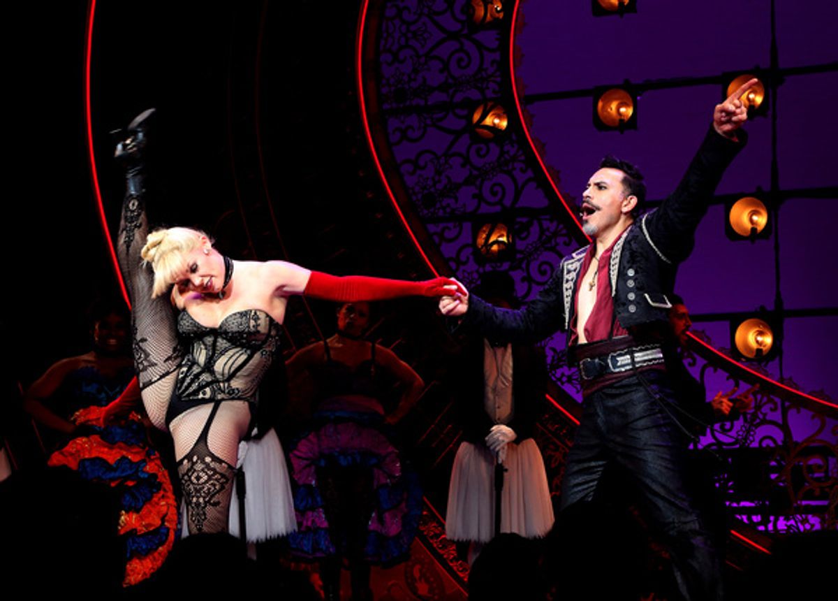 Robyn Hurder and Ricky Rojas  at 