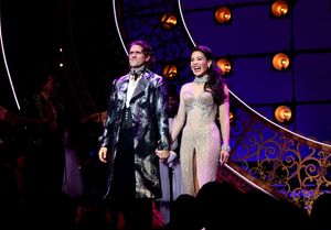 Aaron Tveit and Natalie Mendoza @ BroadwayWorld Aaron Tveit and Natalie Mendoza Photo