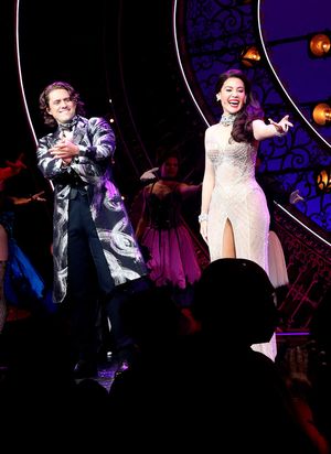 Aaron Tveit and Natalie Mendoza @ BroadwayWorld Aaron Tveit and Natalie Mendoza Photo