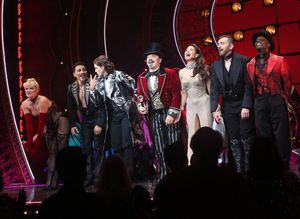 Robyn Hurder, Ricky Rojas, Aaron Tveit, Danny Burstein, Natalie Mendoza, Tam Mutu and Sahr Ngaujah @ BroadwayWorld Robyn Hurder, Ricky Rojas, Aaron Tveit, Danny Burstein, Natalie Mendoza, Tam Mutu and Photo
