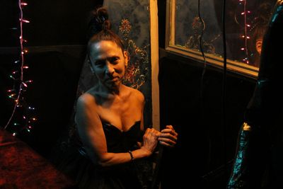 Giselle Elise as Annie in HIT YOUR MARK, DIE BEAUTIFUL at The New Ohio Theatre this O Photo