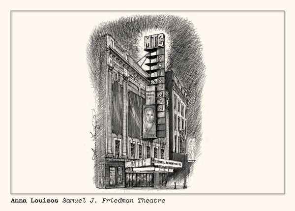 Anna Louizos - Samuel J. Friedman Theatre Photo