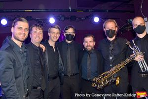 Mark William and the band-Jernej Bervar, Clint Edwards (Music Director), Jonathan War Photo