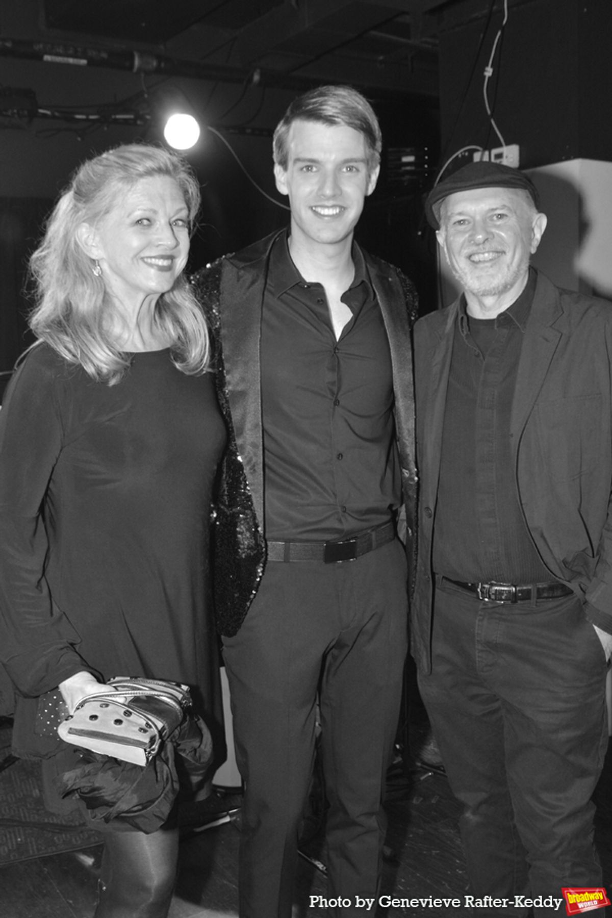 Jackie Sanders, Mark William and Bill Hayes at 