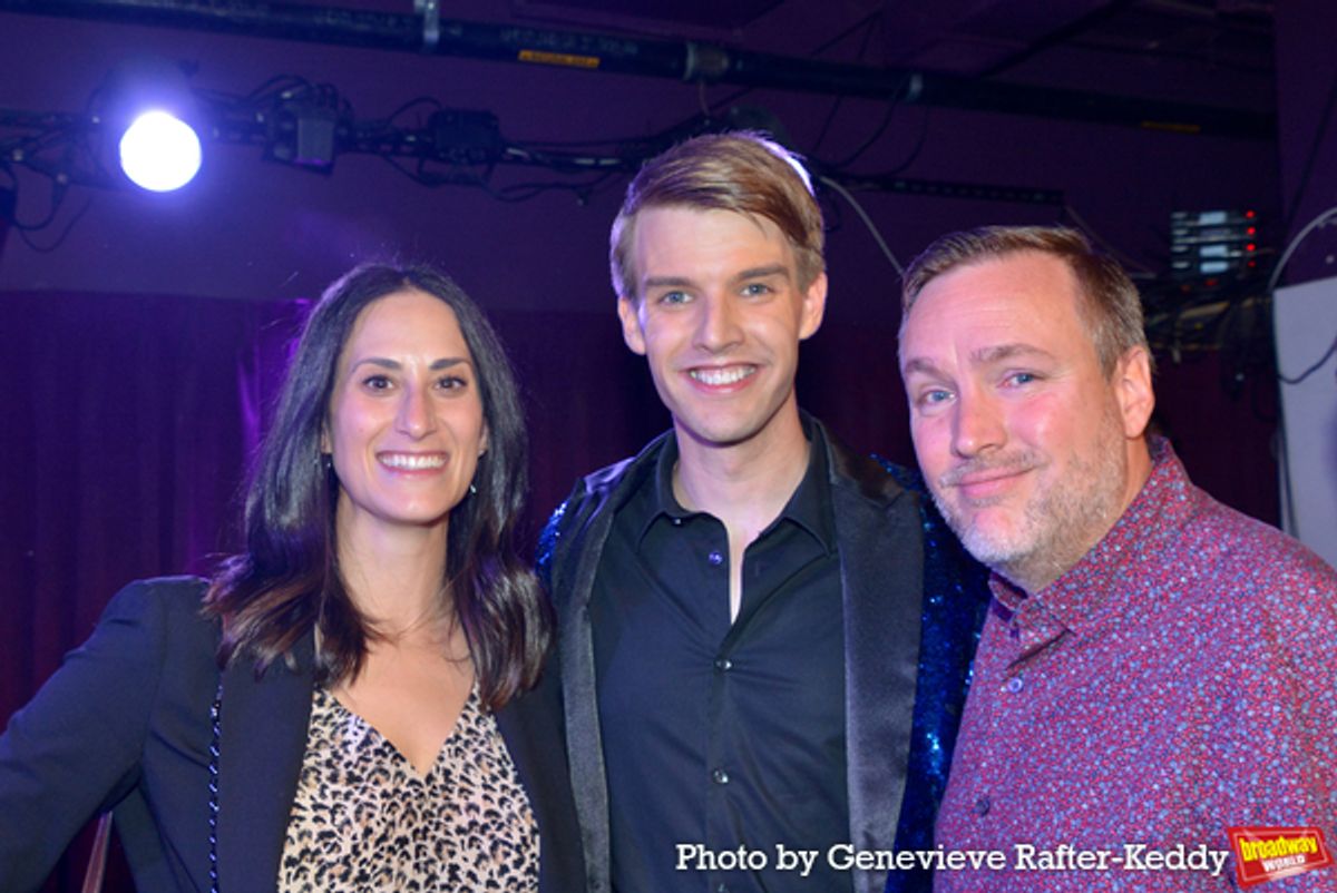 Jennifer Diamond, Mark William and Robbie Rozelle at 