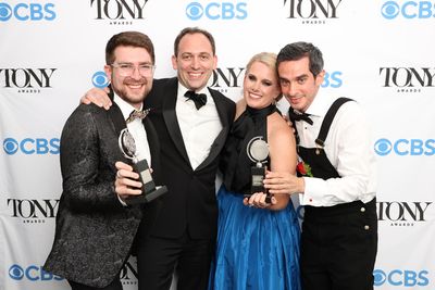 Charlie Rosen, Matt Stine, Katie Kresek, and Justin Levine Photo