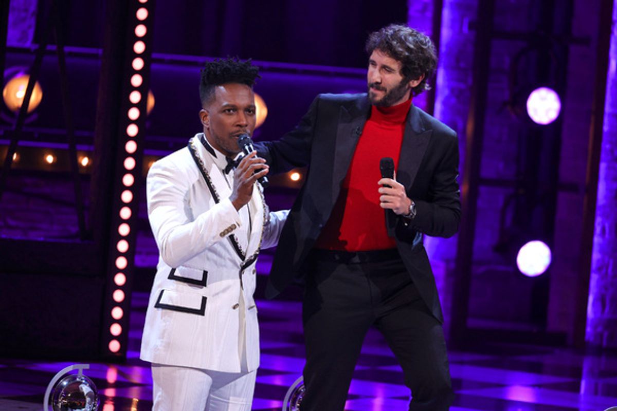 Leslie Odom, Jr. and Josh Groban  at 