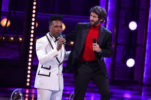 Leslie Odom, Jr. and Josh Groban  Photo