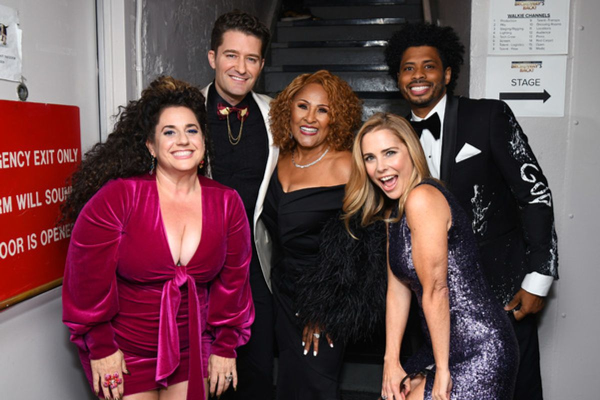 Marissa Jaret Winokur, Matthew Morrison, Darlene Love, Chester Gregory, and Kerry Butler at 