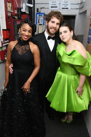 Anika Noni Rose, Ben Platt, and Beanie Feldstein @ BroadwayWorld Anika Noni Rose, Ben Platt, and Beanie Feldstein Photo