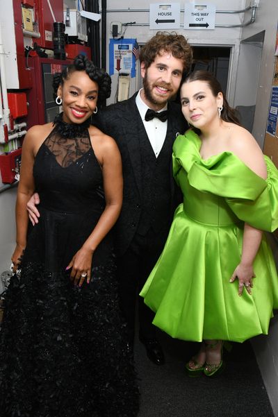 Anika Noni Rose, Ben Platt, and Beanie Feldstein  Photo