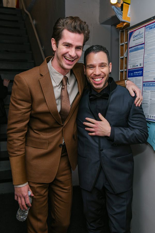Andrew Garfield and Robin de Jesus  Photo