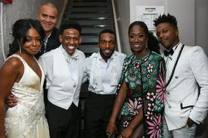 Adrienne Warren, Christopher Jackson, Jared Grimes, Daniel J. Watts, Amber Iman and Leslie Odom Jr. @ BroadwayWorld Adrienne Warren, Christopher Jackson, Jared Grimes, Daniel J. Watts, Amber Iman and L Photo