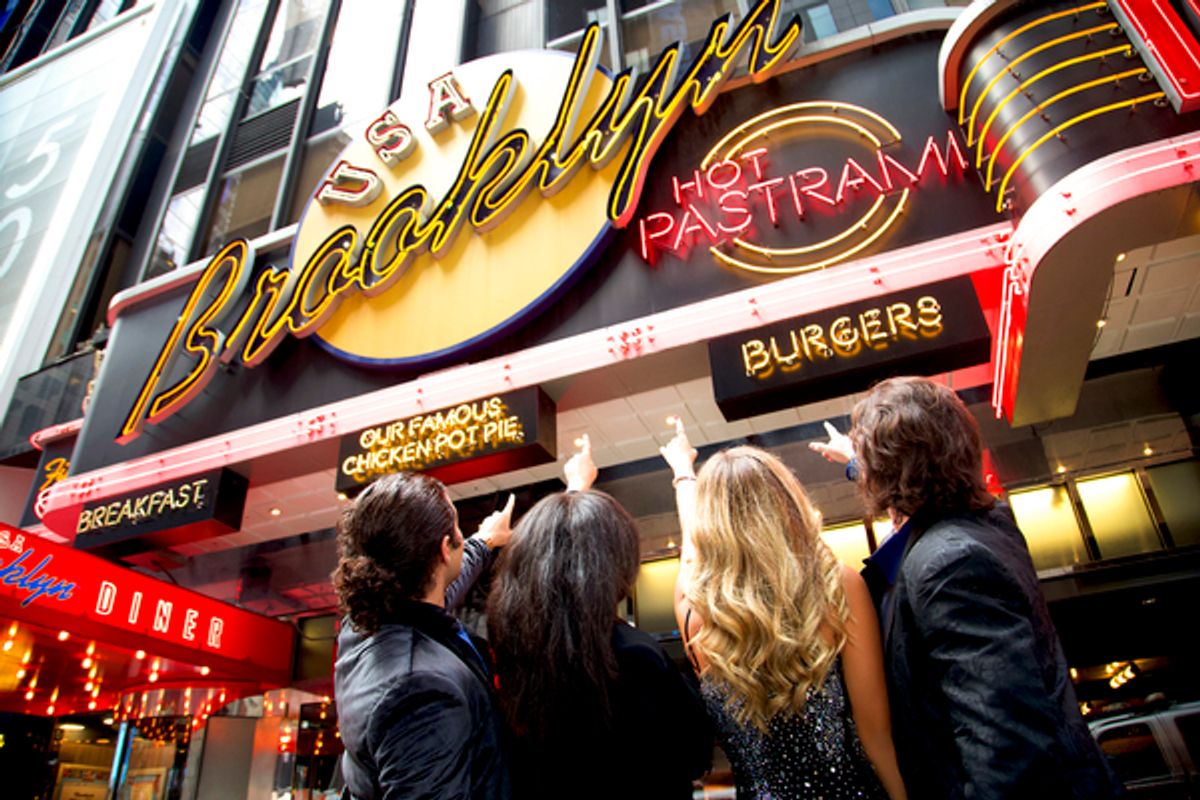 The company at Photos: NEW YORK, NEW YORK Now Playing at the Brooklyn Diner
