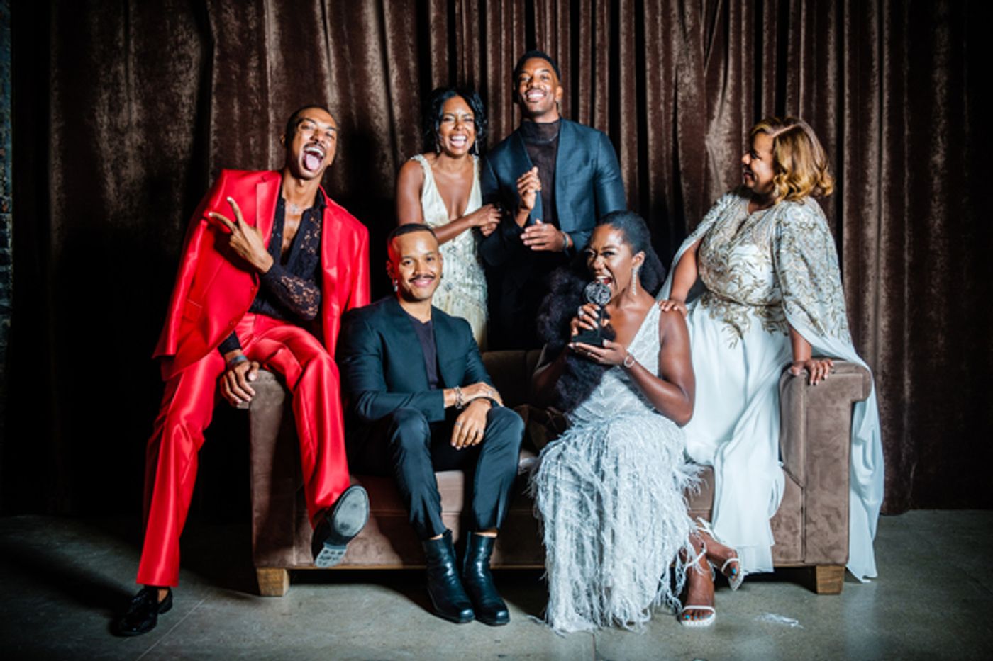 Photos: Broadway Advocacy Coalition Poses with Their New Tony Award  Image