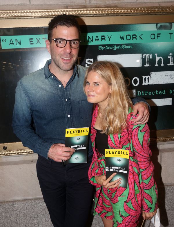 Zachary Quinto and Celia Keenan-Bolger  Photo