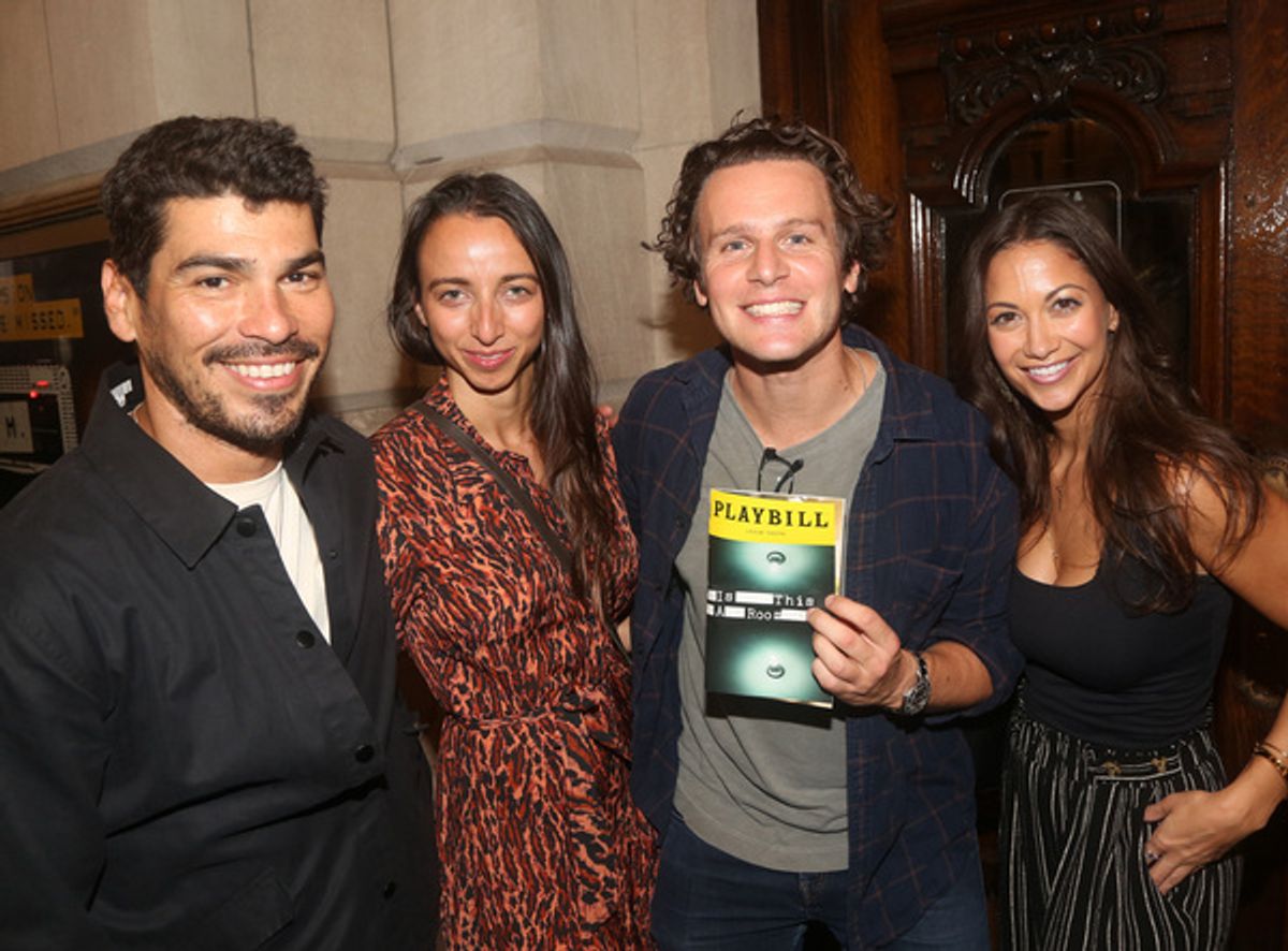 Raul Castillo, Alexis Forte, Jonathan Groff and Katie McCarty  at 