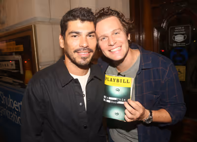 Raúl Castillo and Jonathan Groff  Photo