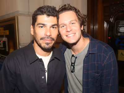 Raúl Castillo and Jonathan Groff  Photo