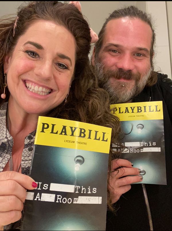 Marissa Jaret Winokur and Diamond Dog Entertainment Producer Chadd McMillan  Photo
