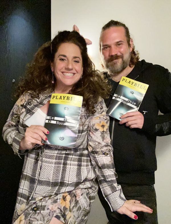Marissa Jaret Winokur and Diamond Dog Entertainment Producer Chadd McMillan  Photo