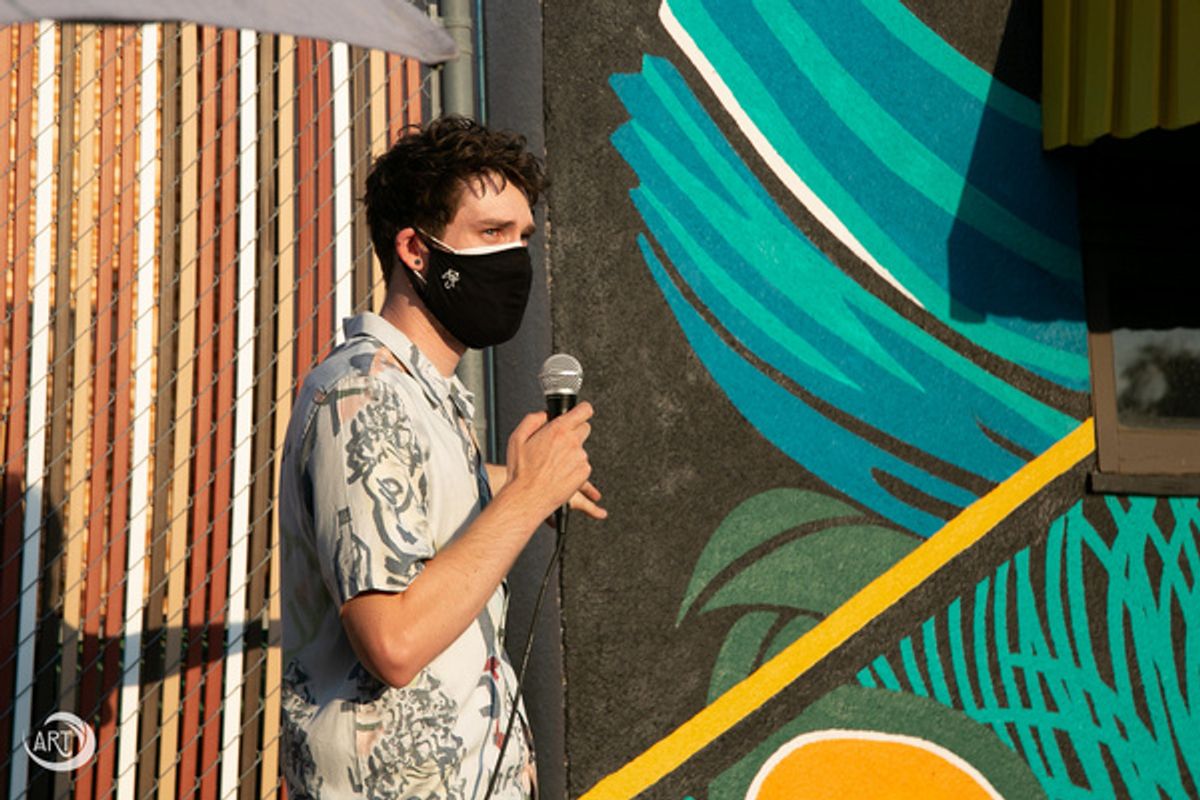 Ian Schuler at Photos: Arroyo Repertory Theatre Unveils Its New Mural