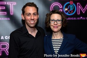 Veanne Cox and guest @ BroadwayWorld Veanne Cox and guest Photo