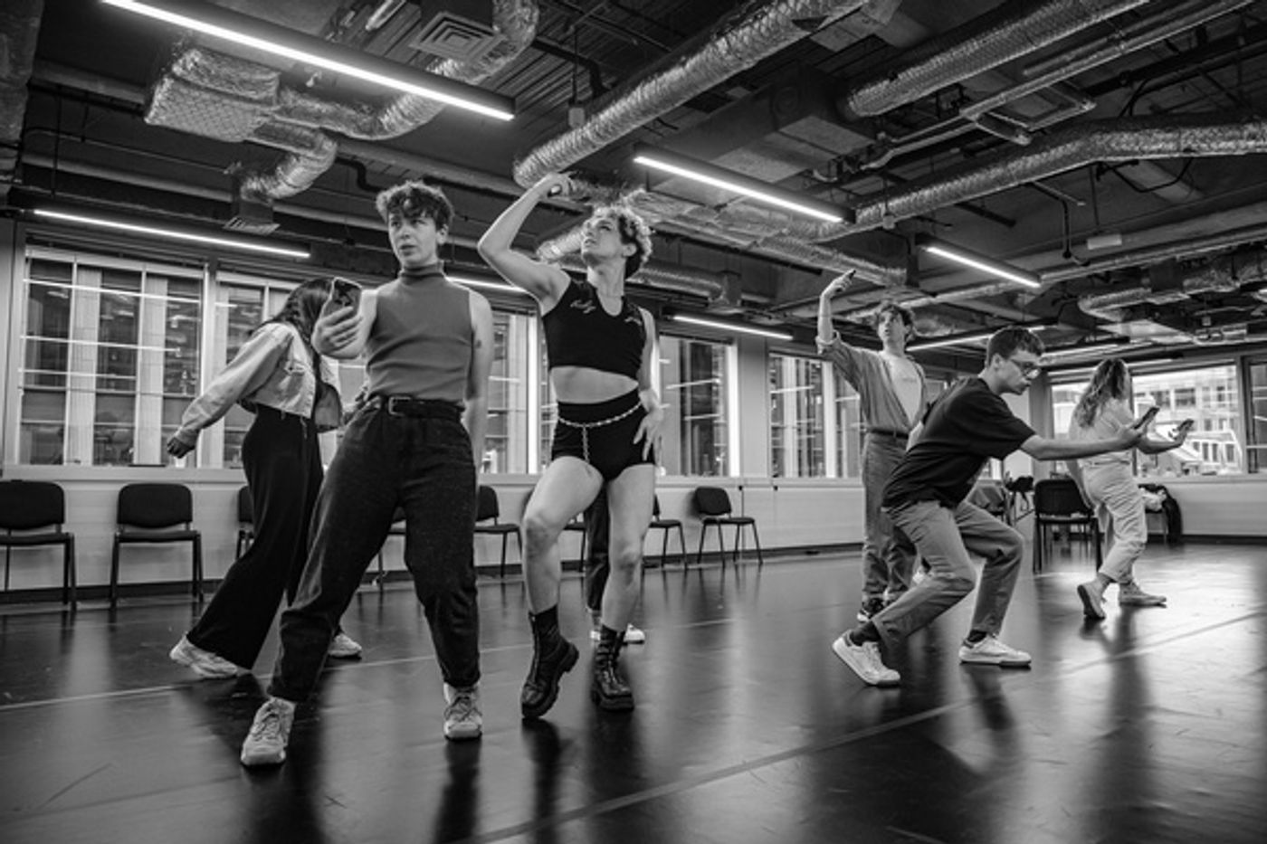 Photos: Go Inside Rehearsals for SNOWFLAKE Photos: Go Inside Rehearsals for SNOWFLAKE Image