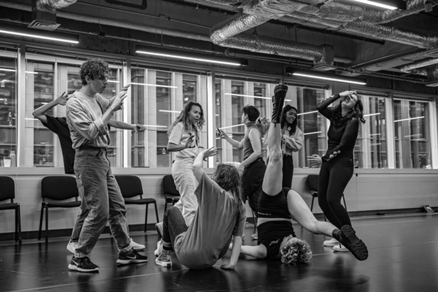 Photos: Go Inside Rehearsals for SNOWFLAKE Photos: Go Inside Rehearsals for SNOWFLAKE Image