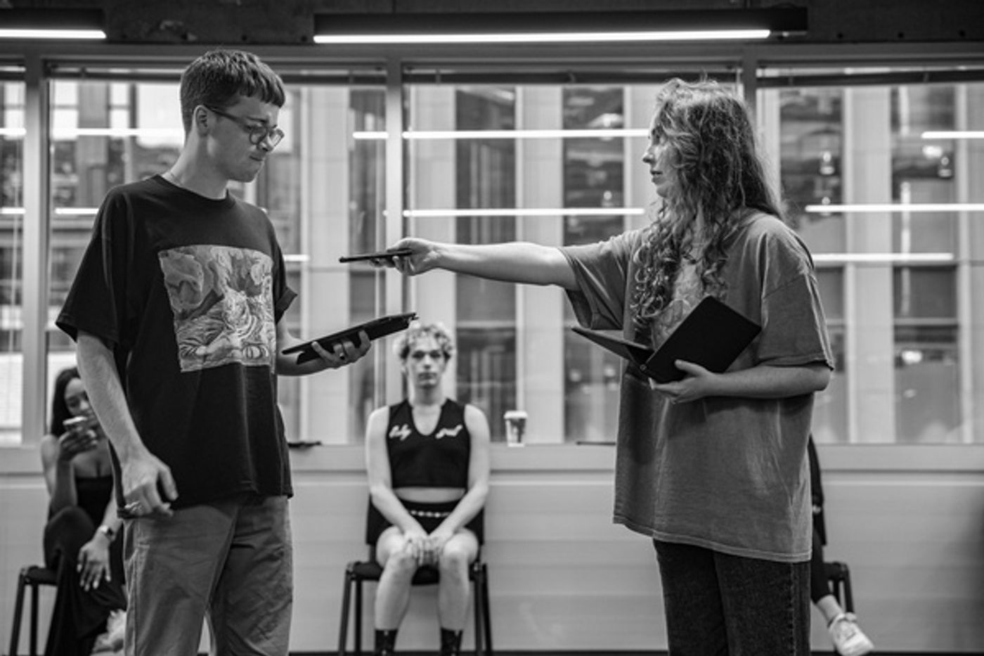 Photos: Go Inside Rehearsals for SNOWFLAKE  Image