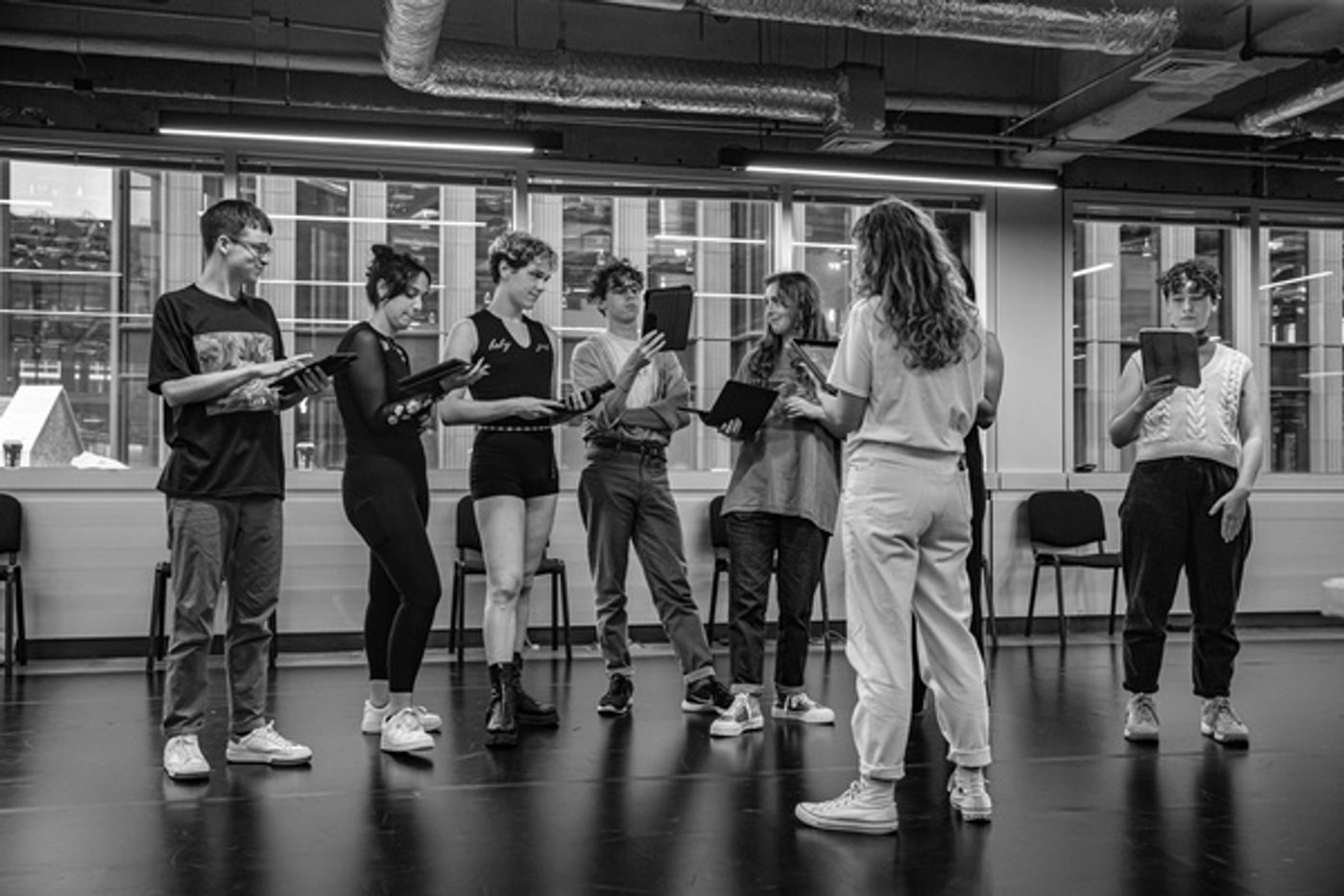 Photos: Go Inside Rehearsals for SNOWFLAKE Photos: Go Inside Rehearsals for SNOWFLAKE Image