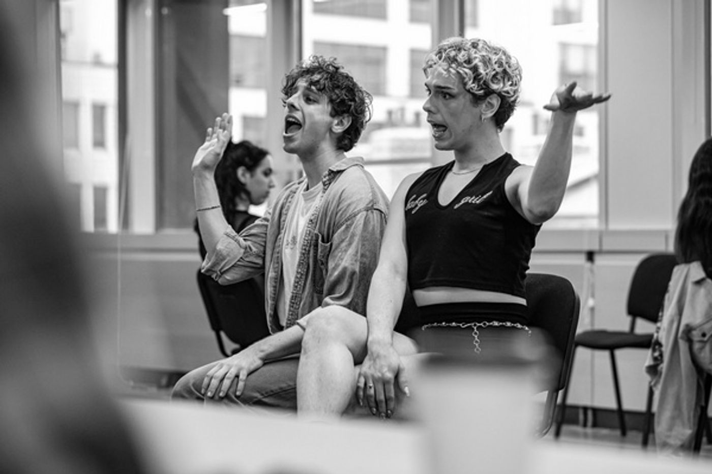 Photos: Go Inside Rehearsals for SNOWFLAKE Photos: Go Inside Rehearsals for SNOWFLAKE Image