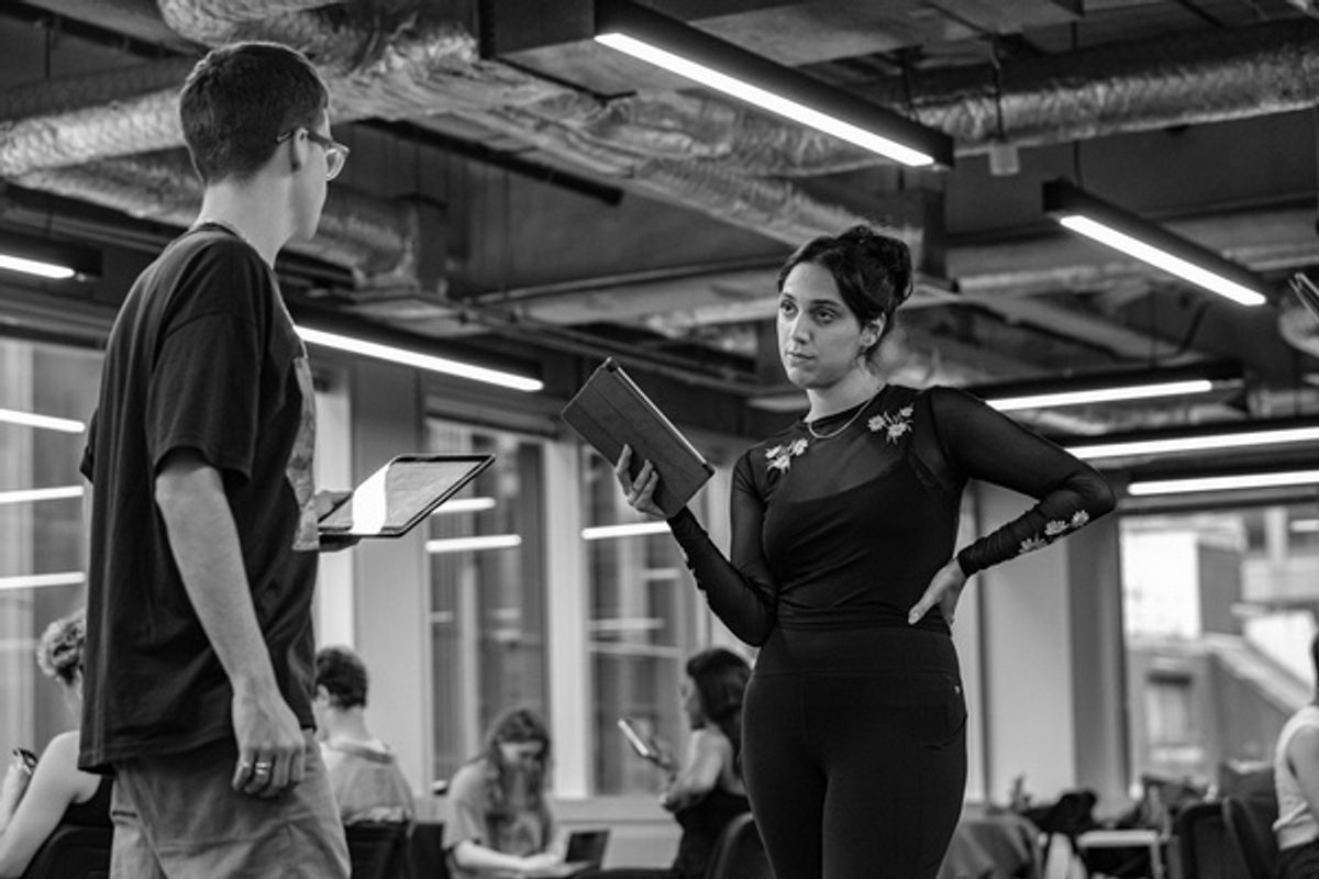 Lewis Cornay & Phoebe Ellabani  at 