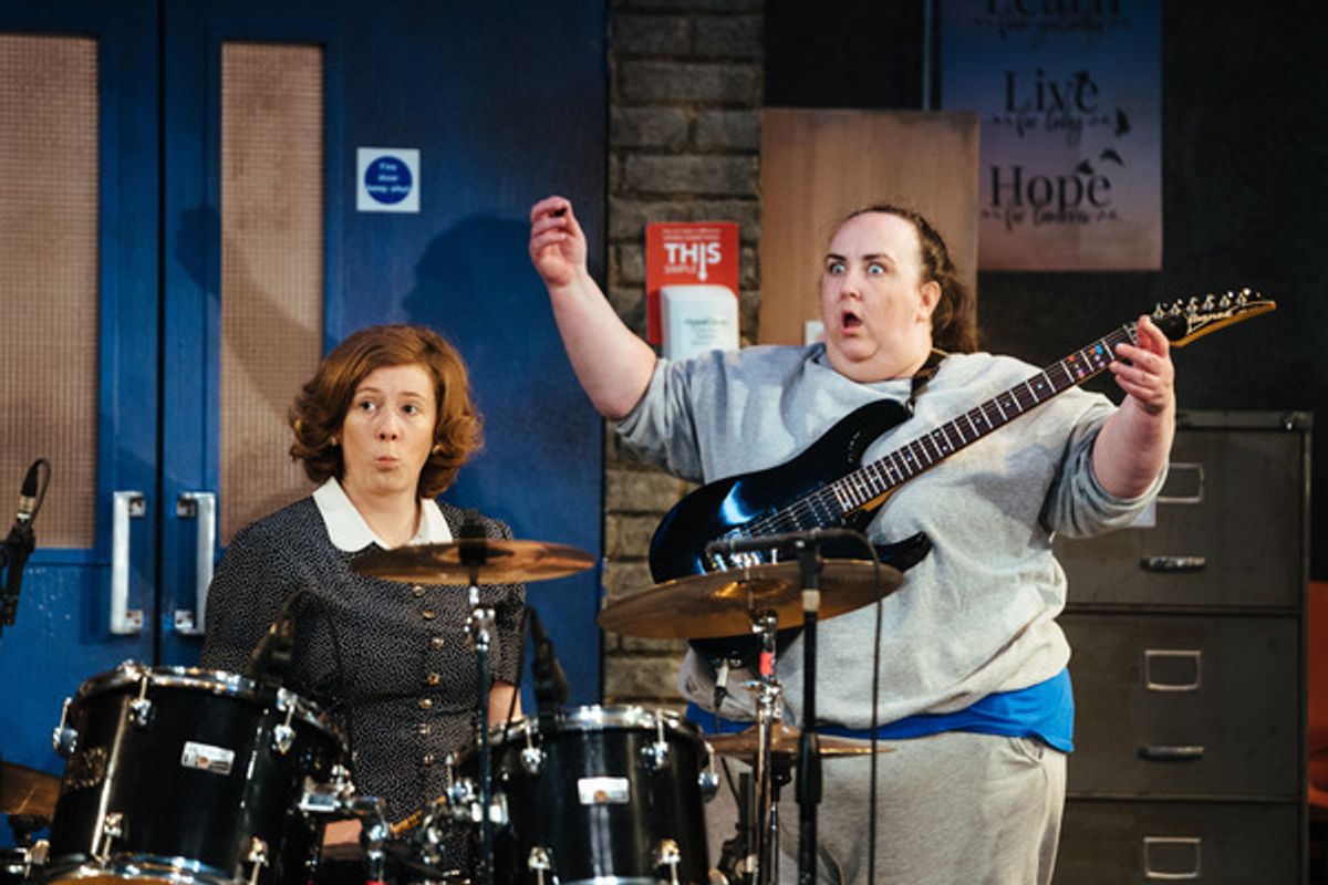 Helen Cripps and Alison Fitzjohn at 