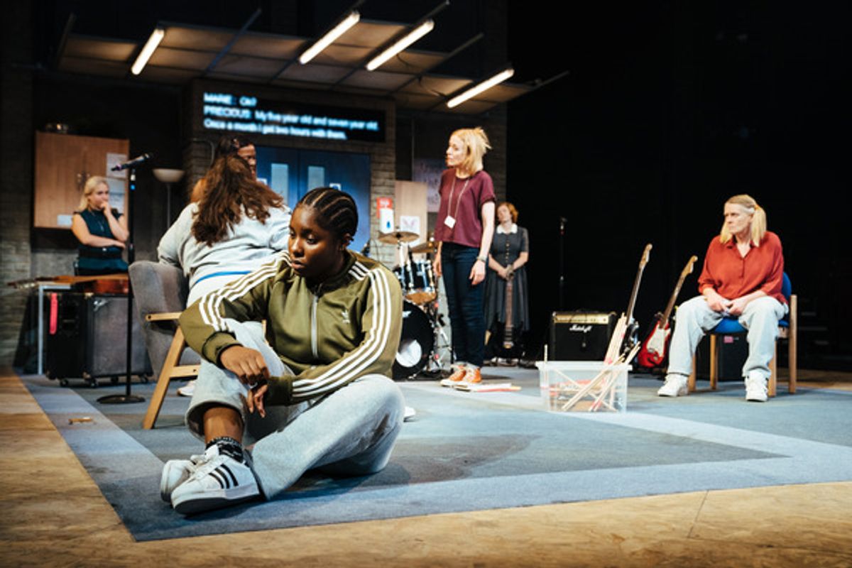Lara Grace Ilori and the company of Typical Girls at Photos: First Look at TYPICAL GIRLS at Sheffield Theatres