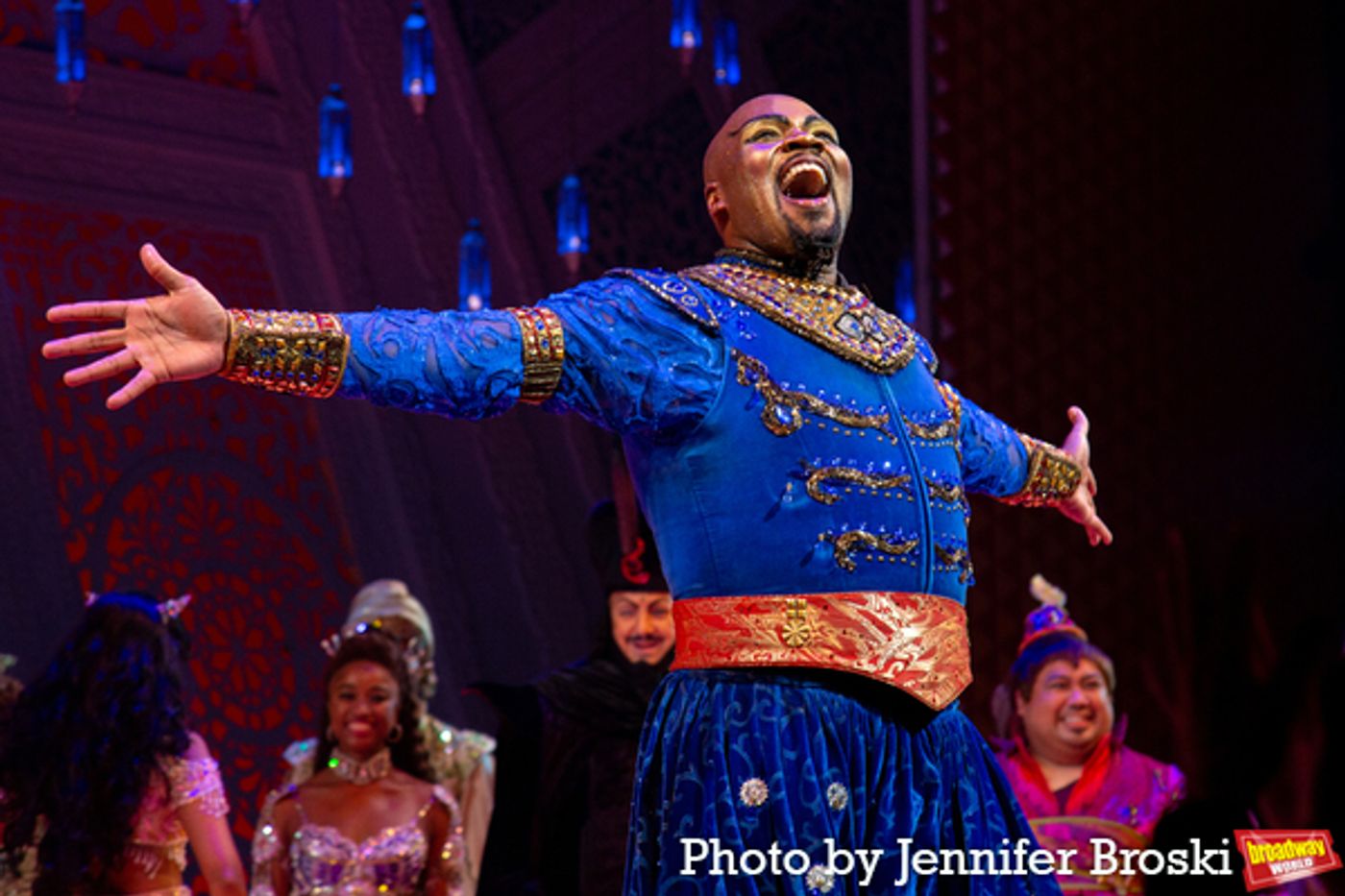 Photos: ALADDIN Reopens on Broadway; The Cast Takes Their Bows!  Image