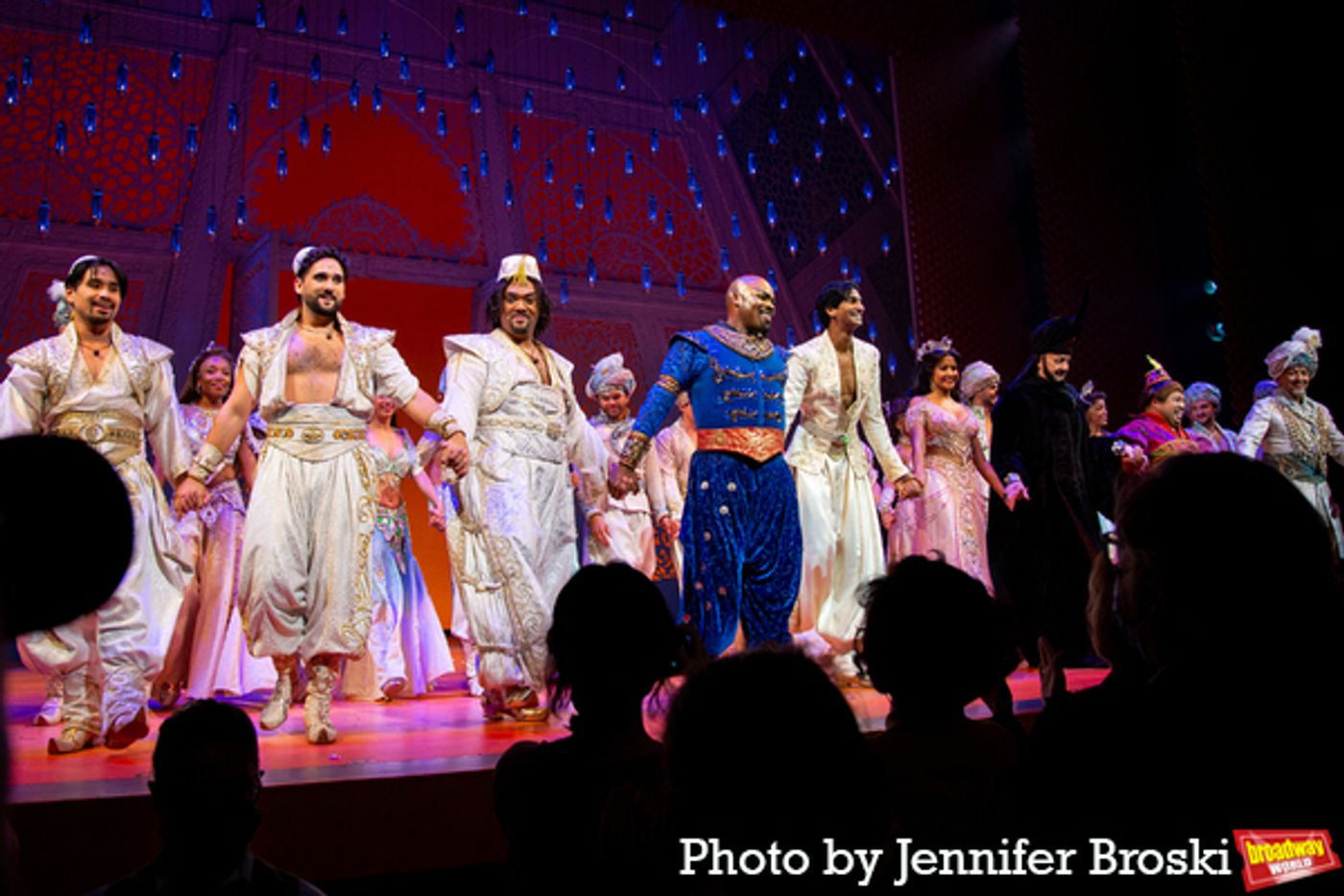 Photos: ALADDIN Reopens on Broadway; The Cast Takes Their Bows!  Image