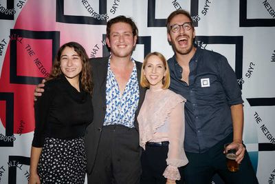 Katherine Guanche, James Clements, Ana Cristina Da Silva, and Sam Hood Adrain Photo