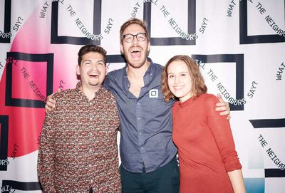 Keith Weiss, Sam Hood Adrain and Molly Bader Photo