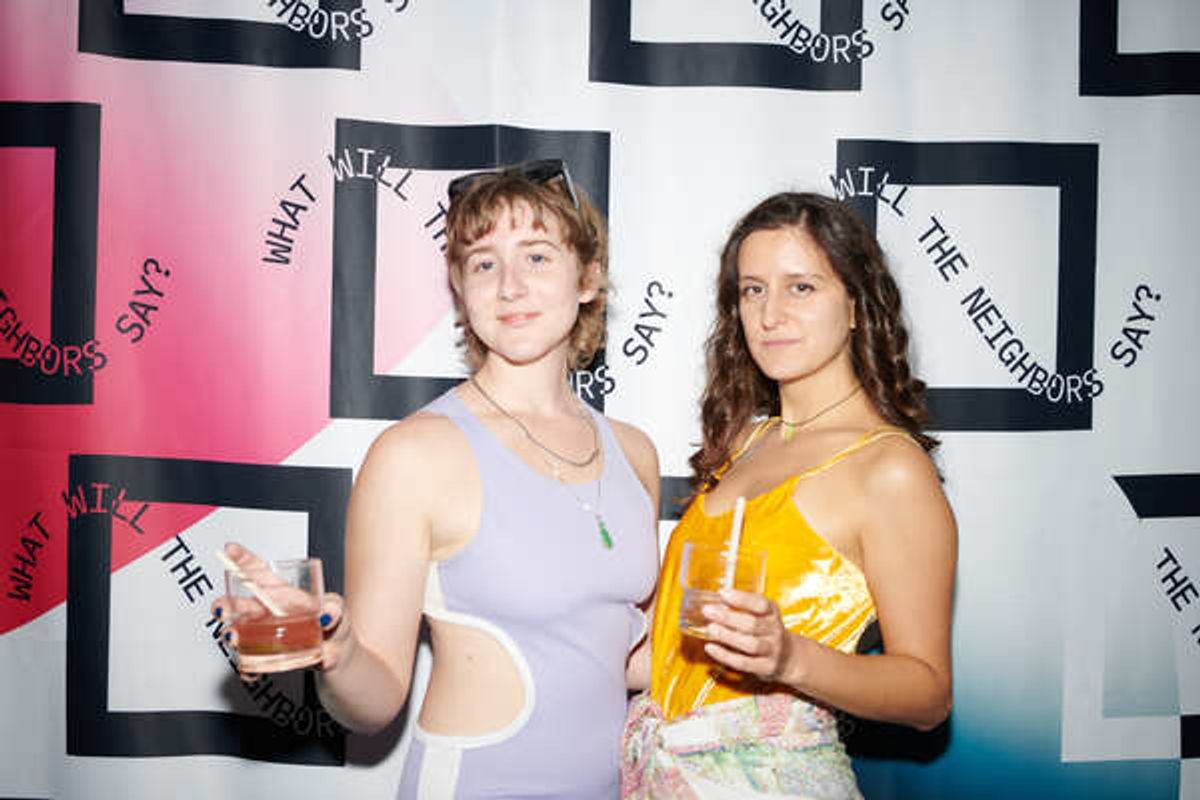 Lucy Livingston and Derya Celikkol at 