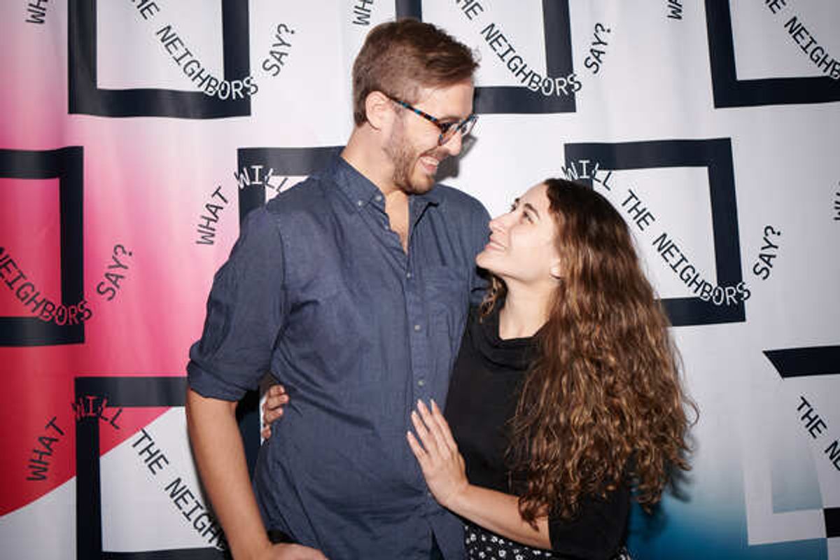 Sam Hood Adrain and Katherine Guanche at 