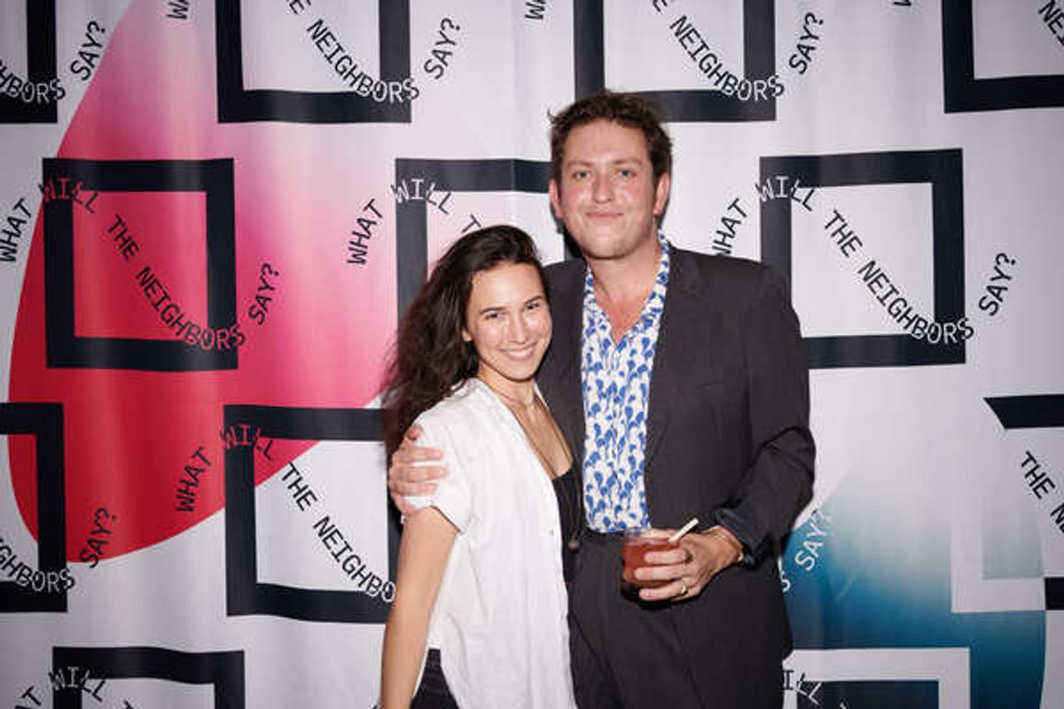 Sophia Frank and James Clements at 