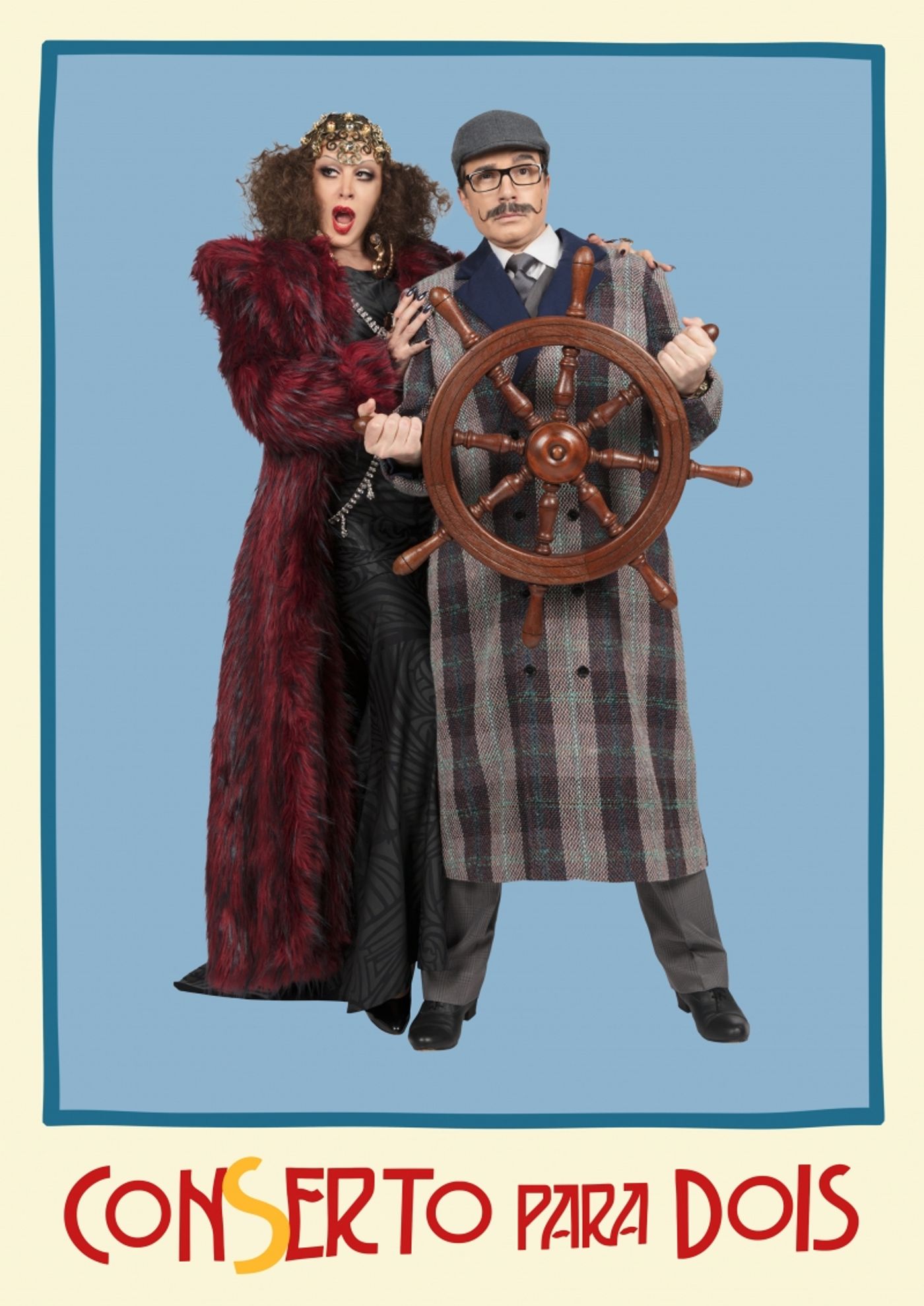 Review: Two Actors and Many Characters Guarantee the Fun In CONSERTO PARA DOIS, O MUSICAL, Custom-Written For the Couple Claudia Raia and Jarbas Homem De Mello  Image