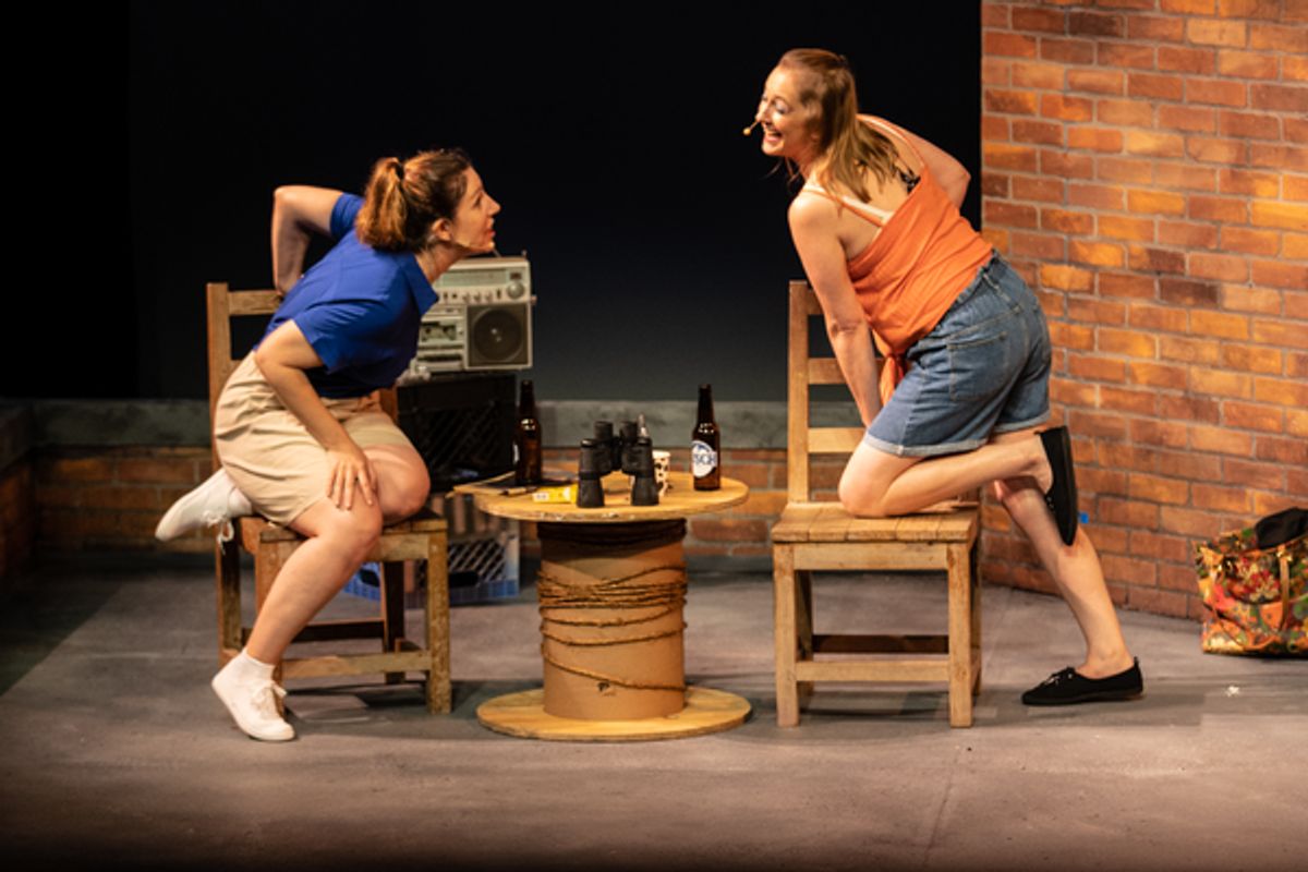 Leah LoSchiavo and Emily Belvo at 