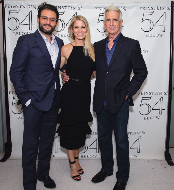 Arian Moayed, Kelli O'Hara, James Naughton Photo