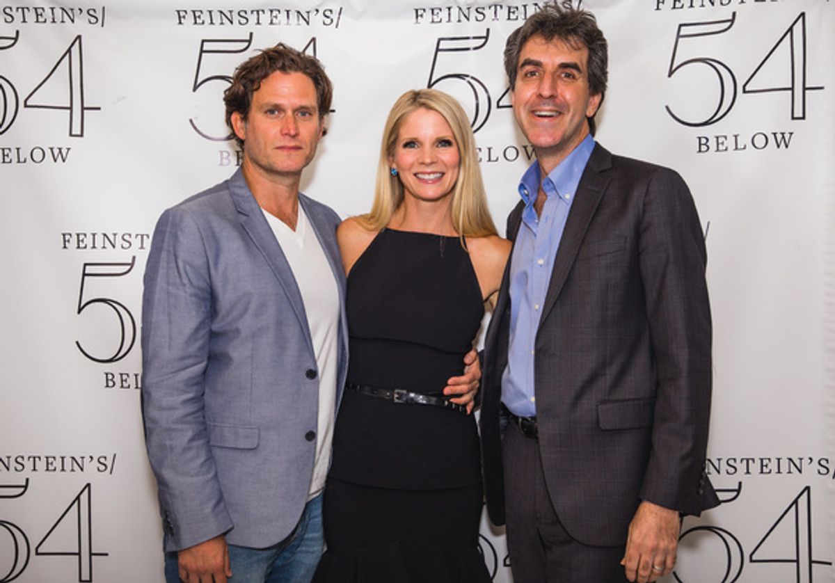 Steven Pasquale, Kelli O'Hara, Jason Robert Brown at 